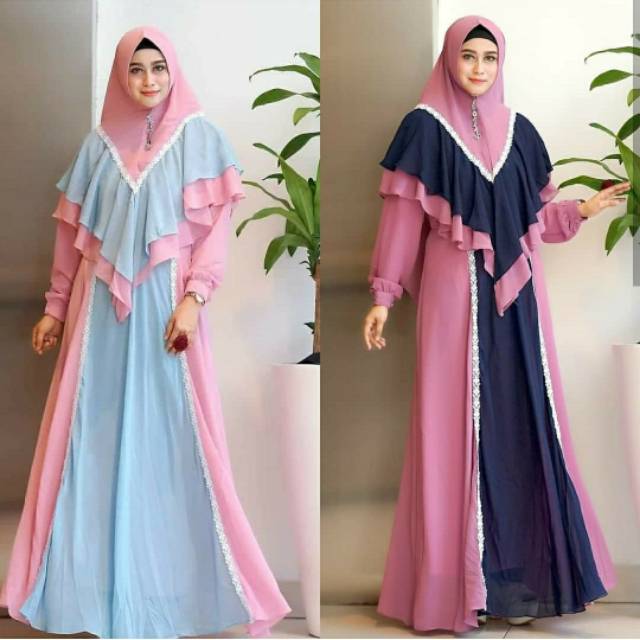 Gamis syari original by kanaya syari/gamis cerruti