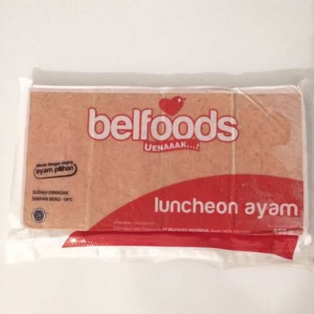 

CEMILAN BEKU BELFOODS kornet luncheon 500gr