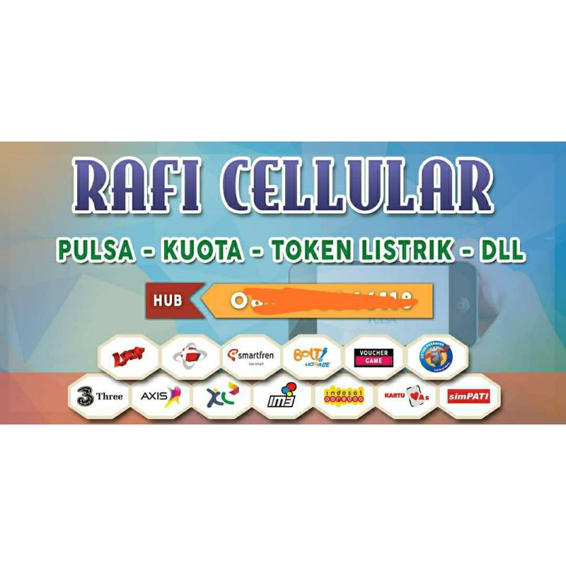 Desain Banner Pulsa Dll