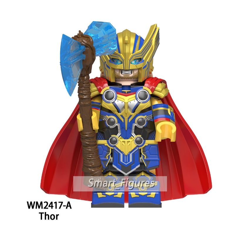 Mainan Action Figure Karakter Marvel Thor Mini WM2417-A Untuk Koleksi / Hadiah