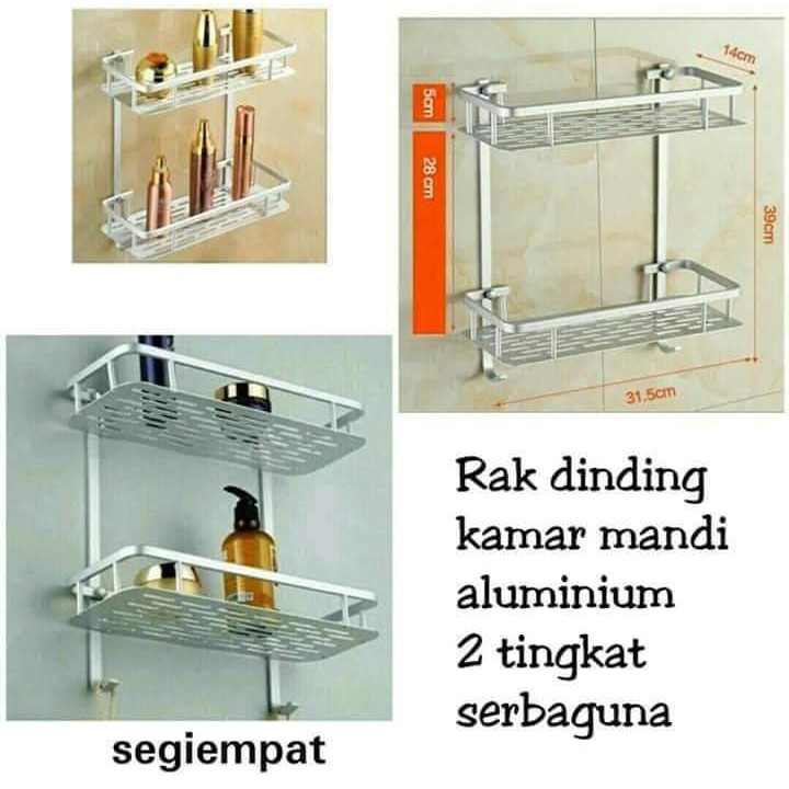 RAK KAMAR MANDI ALUMUNIUM