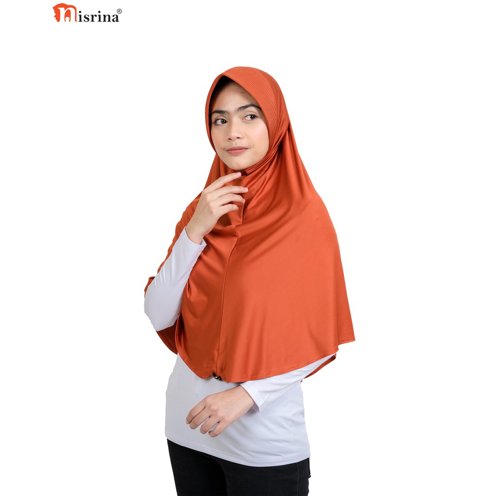 Nisrina Fashion Muslim Jilbab Instan Polos Citra E ...