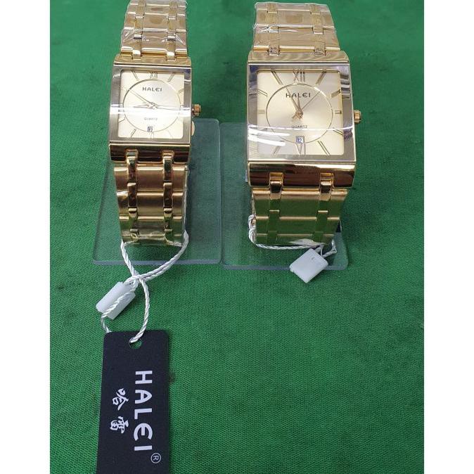 Jam Tangan Couple Halei Kotak Avenue.Centre