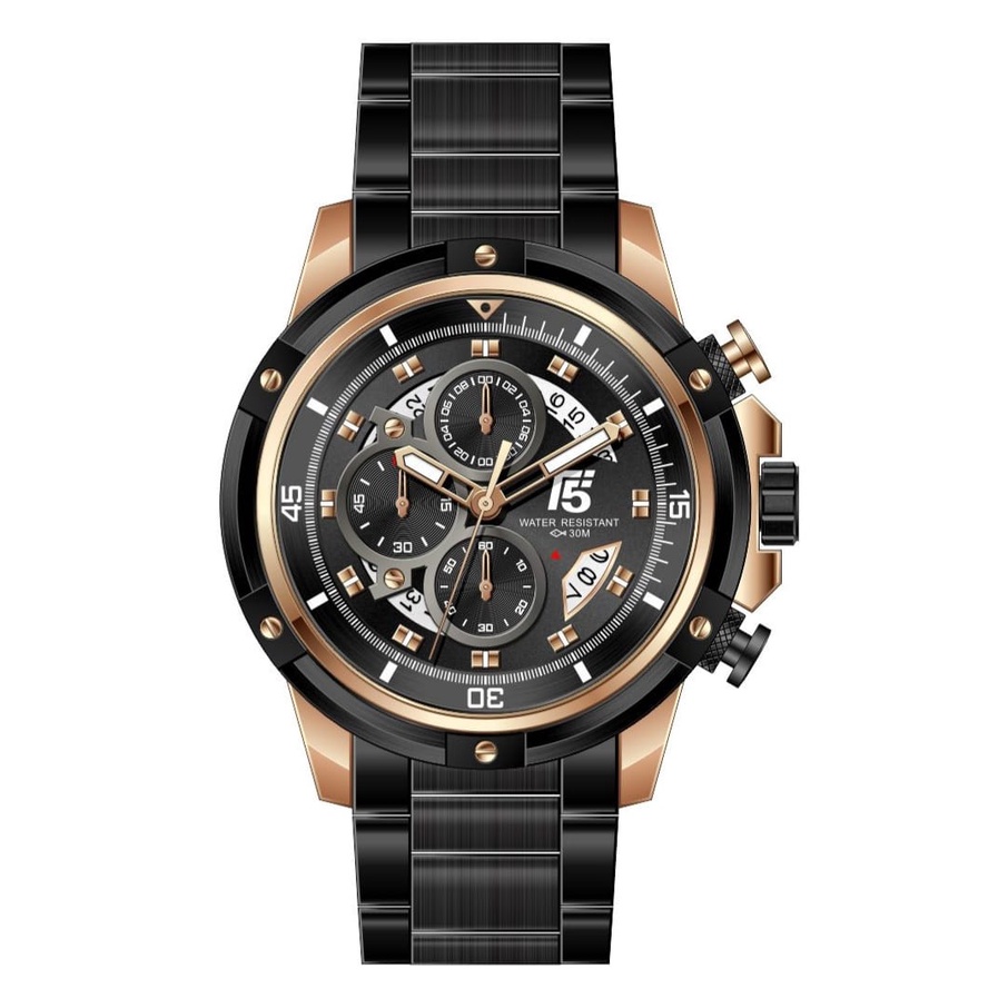 BEST SELLER JAM TANGAN PRIA T5 H3804G CRONO STEEL ORIGINAL