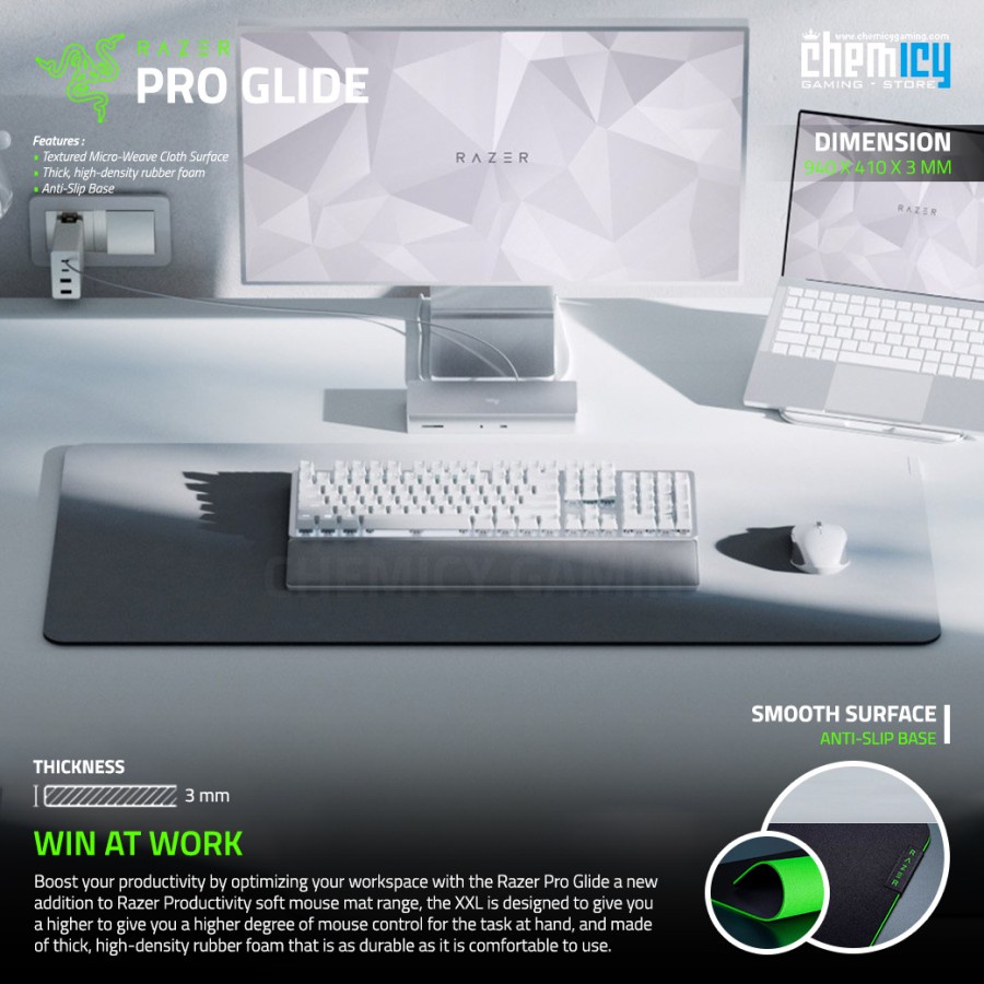 Razer Pro Glide XXL Soft Extended Gaming Mousepad