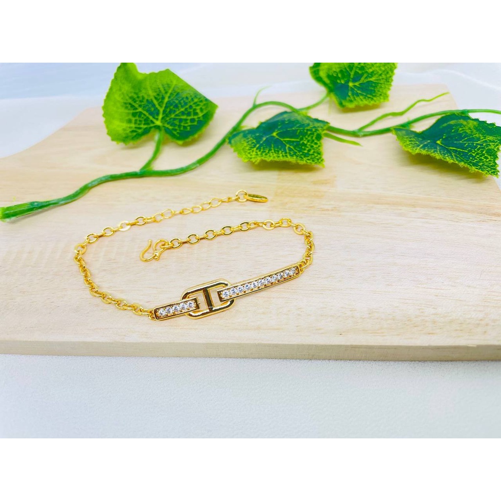 Gelang Wanita Lapis Emas 18k Yaxiya-2