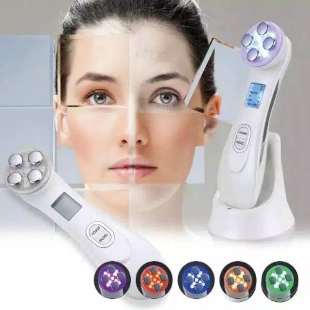 Led mesotheraphy / setrika wajah meso rf radio frekuensi