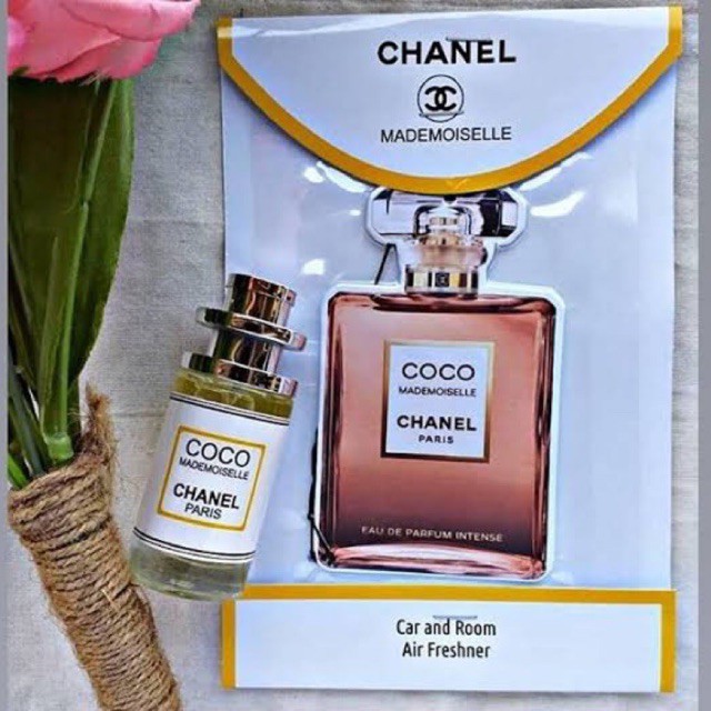 Parfum Mobil Coco Chanel masemoiselle FREE REFILL 2 PCS Pengharum Mobil Coco Chanel mademoiselle