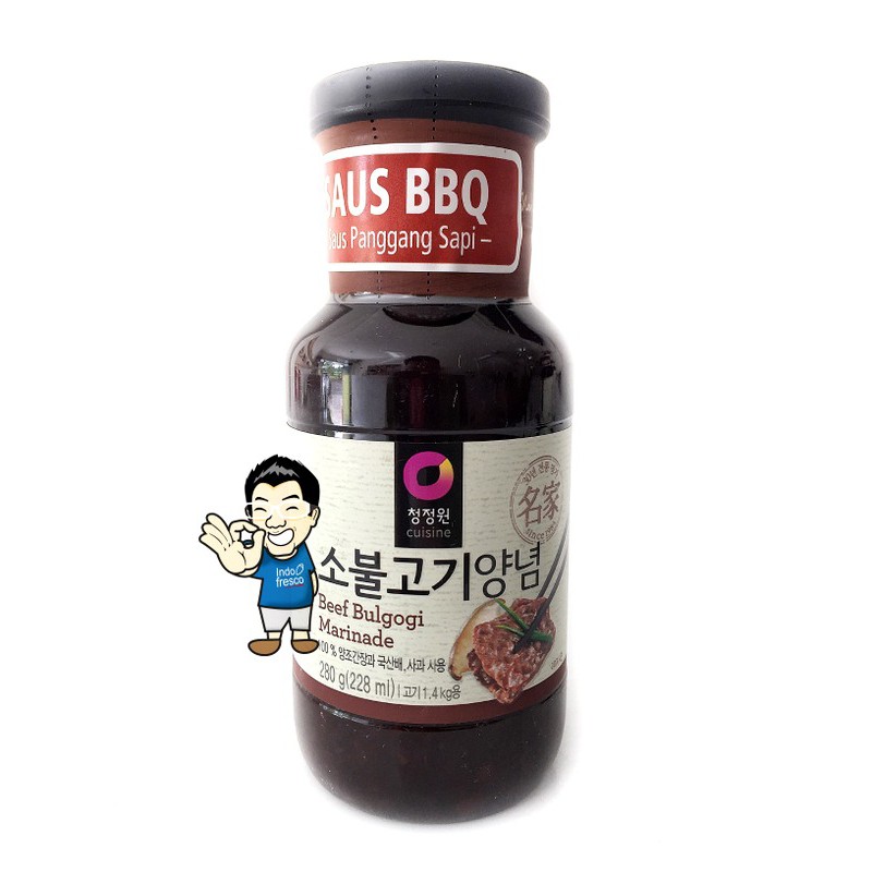 

PROMO DAESANG (CHUNG JUNG ONE) BEEF BBQ SAUCE MARINADE/ SAUS BUMBU BBQ- 280G TERMURAH