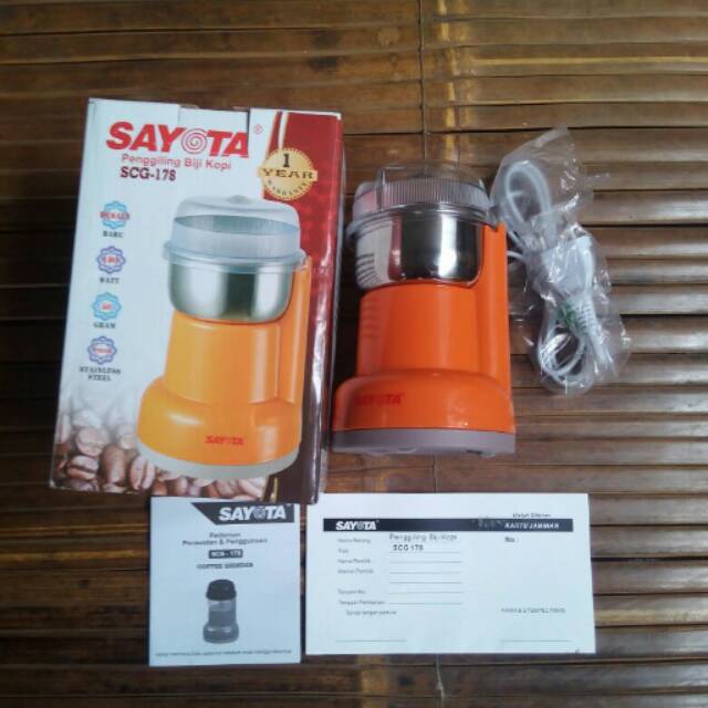 Blender obat dan kopi sayota