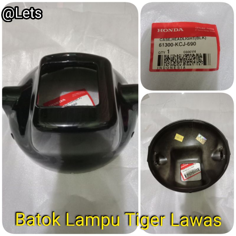 BATOK LAMPU HITAM TIGER LAWAS
