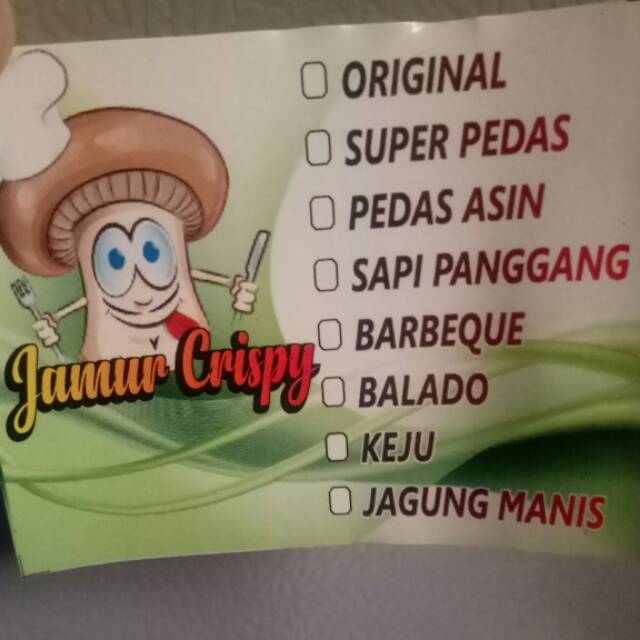 

kripik jamur zaqona