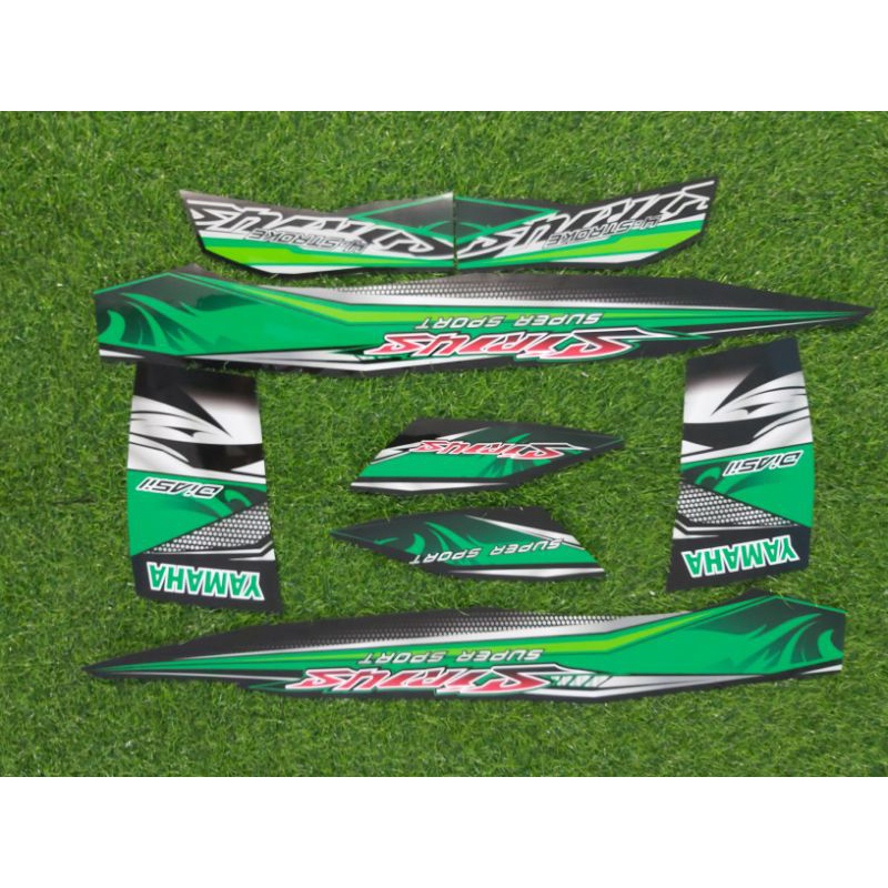 striping sticker variasi vega r new 2006,2007,2008 custom sirius