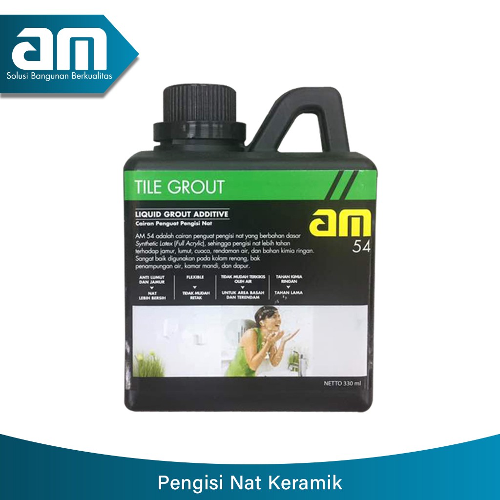 Cairan Tile Grout AM 330 ml/Cairan Tile Grout AM 1 liter