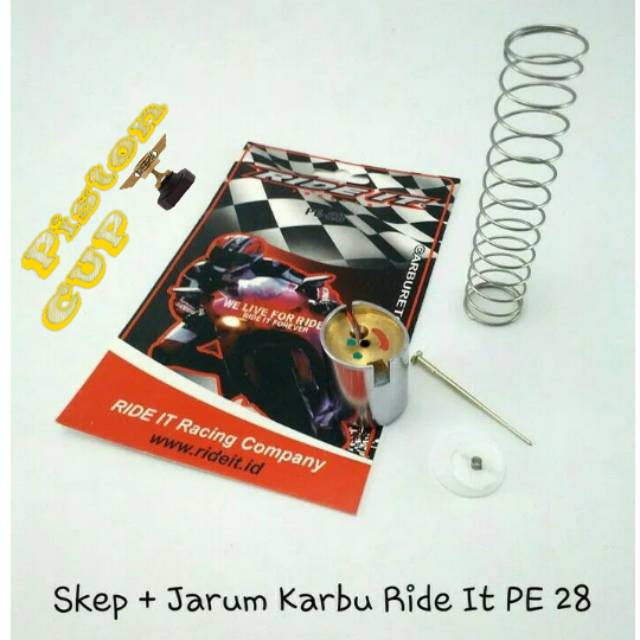 Skep PE 28 / Jarum Skep Pe28 / Skep Karbu Ride It / Skep Karbu Pe 28 Jarum Per Skep Ride It