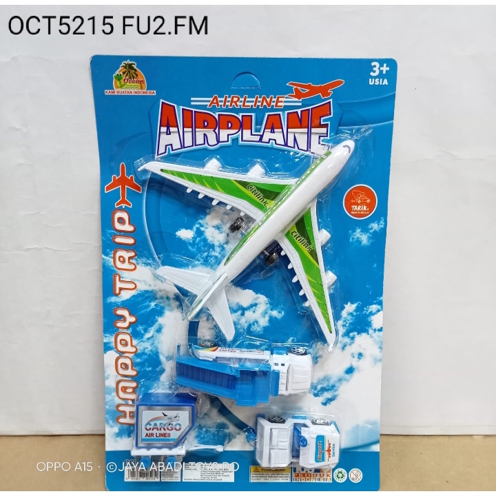 OCT 5215 - Mainan Pesawat airplane Aircraft oct5215