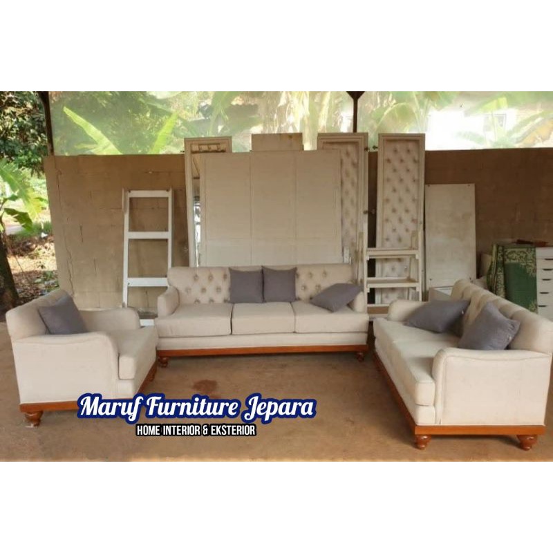 Set Sofa Tamu Minimalis 321