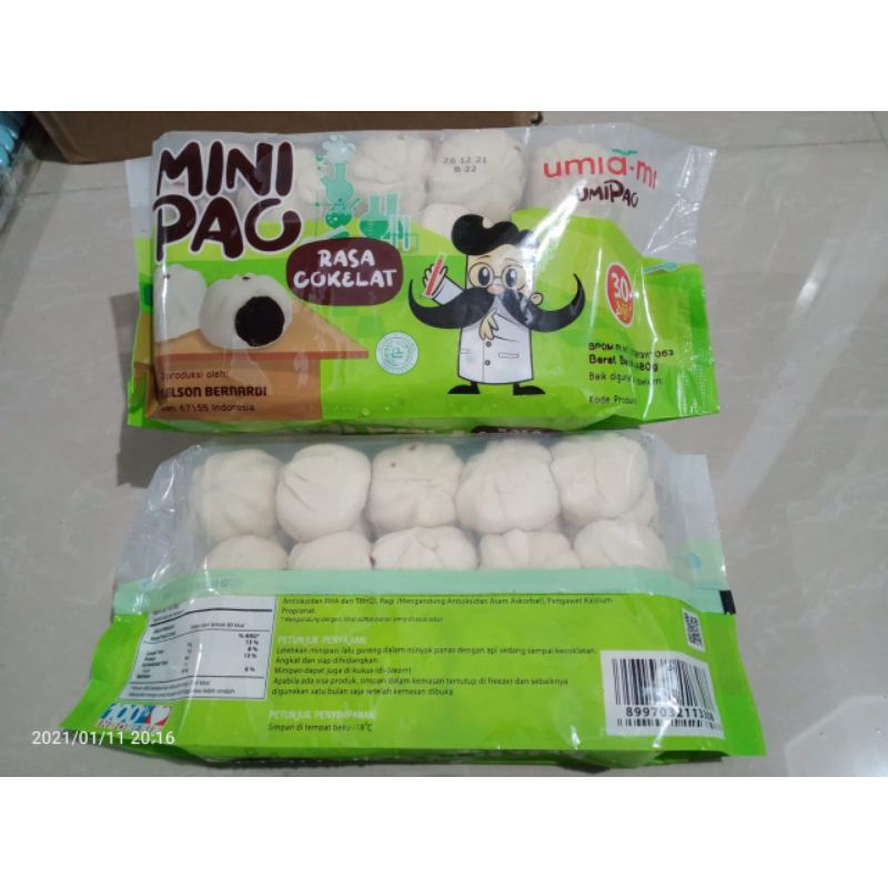 

Mini pao coklat