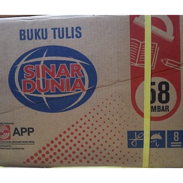 

BUKU TULIS SIDU / SINAR DUNIA ISI 58 LEMBAR DUS ISI 24 PACK