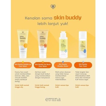 EMINA Skin Buddy Bubble Up Face Wash 60ml [ORIGINAL]