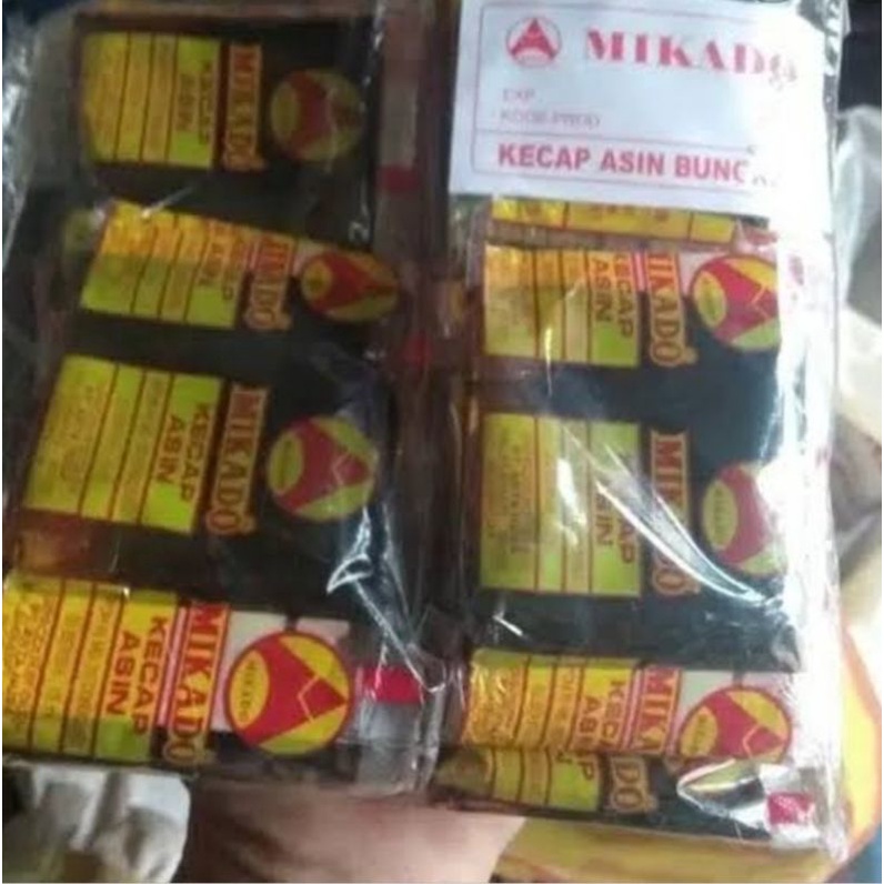 

Kecap Asin Mikado Sachet 1Pack isi 20(Asli Palembang)