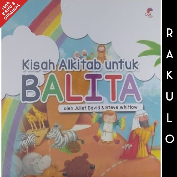 Buku Cerita Alkitab untuk Balita Dua Bahasa