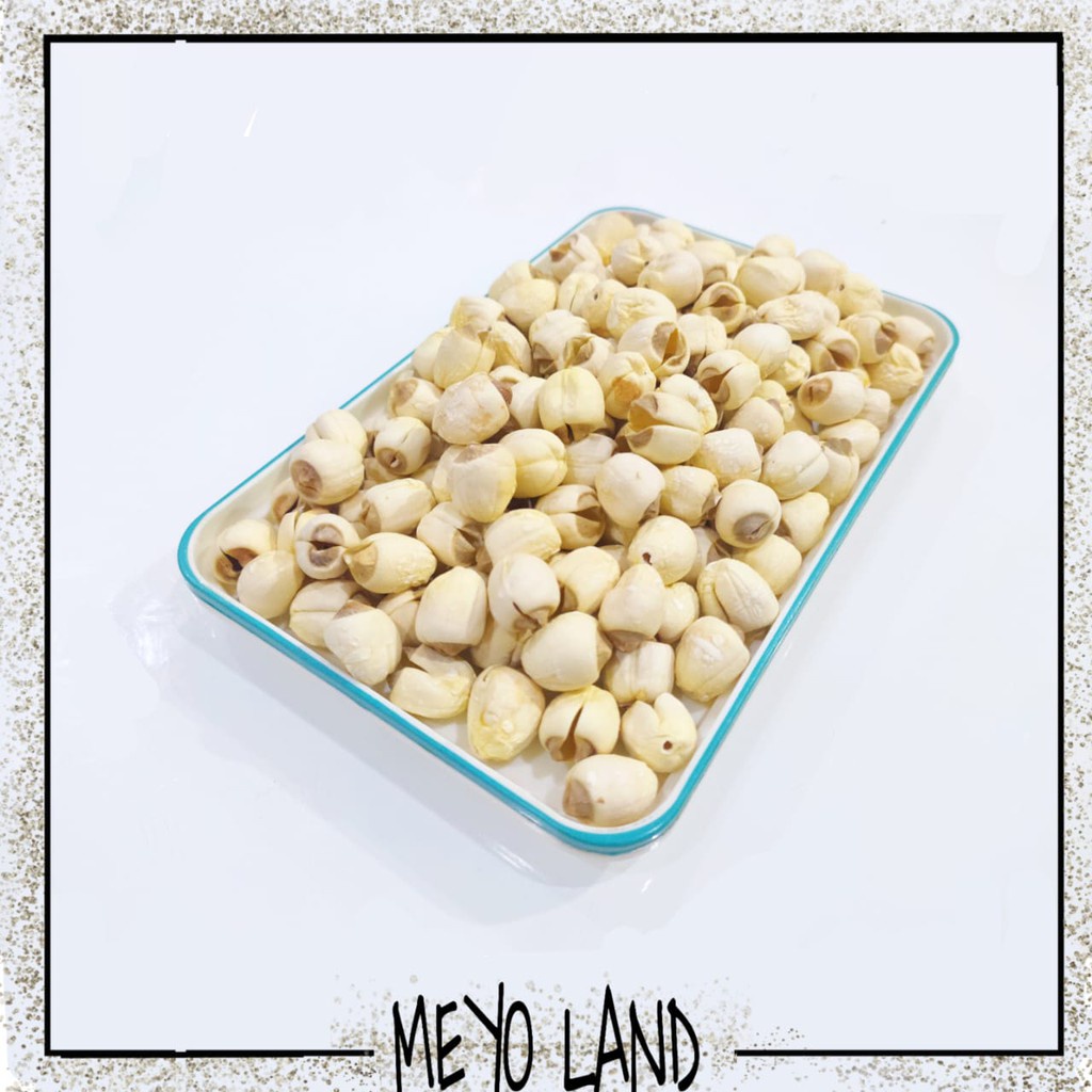 

Biji Teratai 1KG PREMIUM Lotus Seed Lien Zi Ce Ci Lianzhi Lienci 1kg BAGUS lian zhi putih white