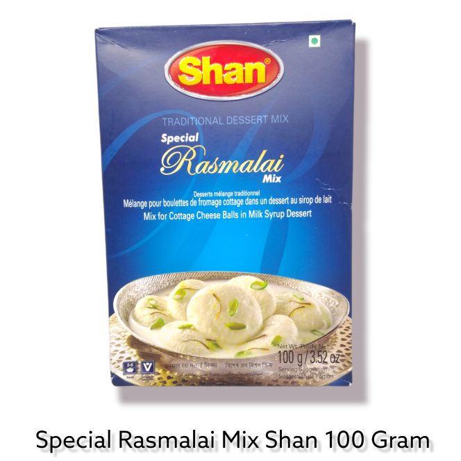 

(100% ORI) SPECIAL RASMALAI MIX SHAN 100 Gram 100gr 100g Traditional Dessert Mix