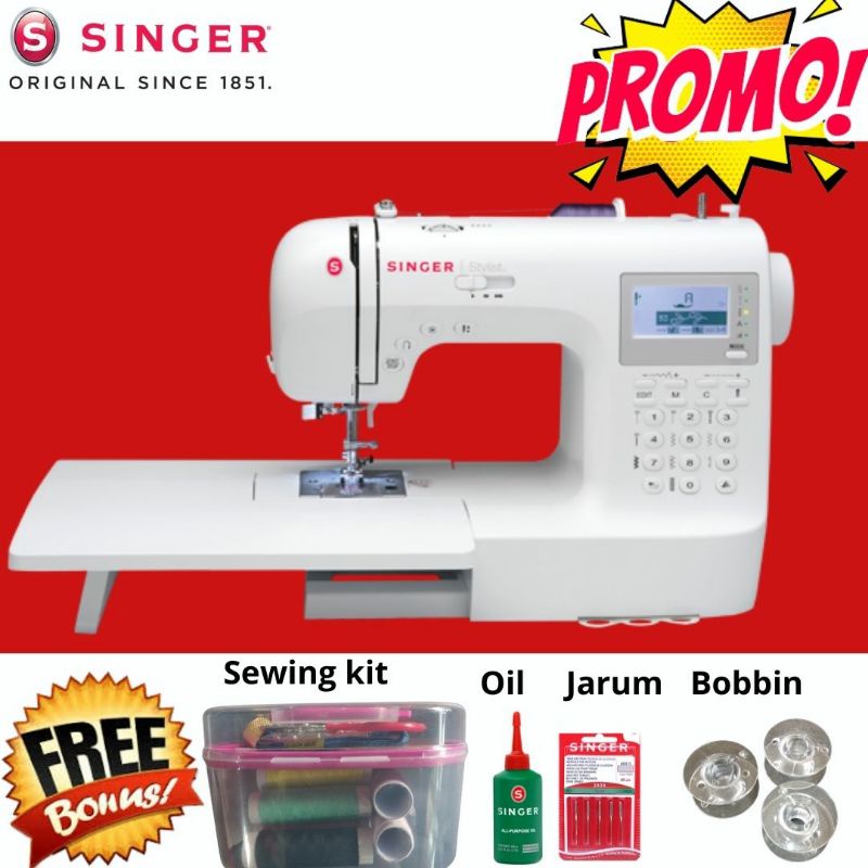 Mesin Jahit Singer Portable Digital Stylish 9100