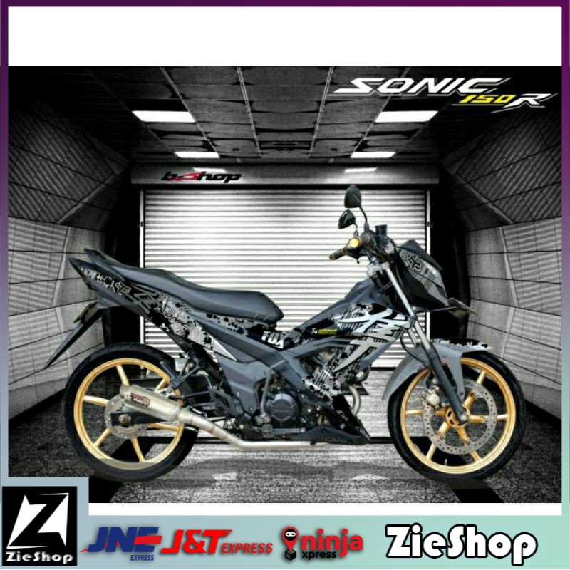Decal sonic 150 full body Striping motor sonic variasi Stiker full body sonic 150