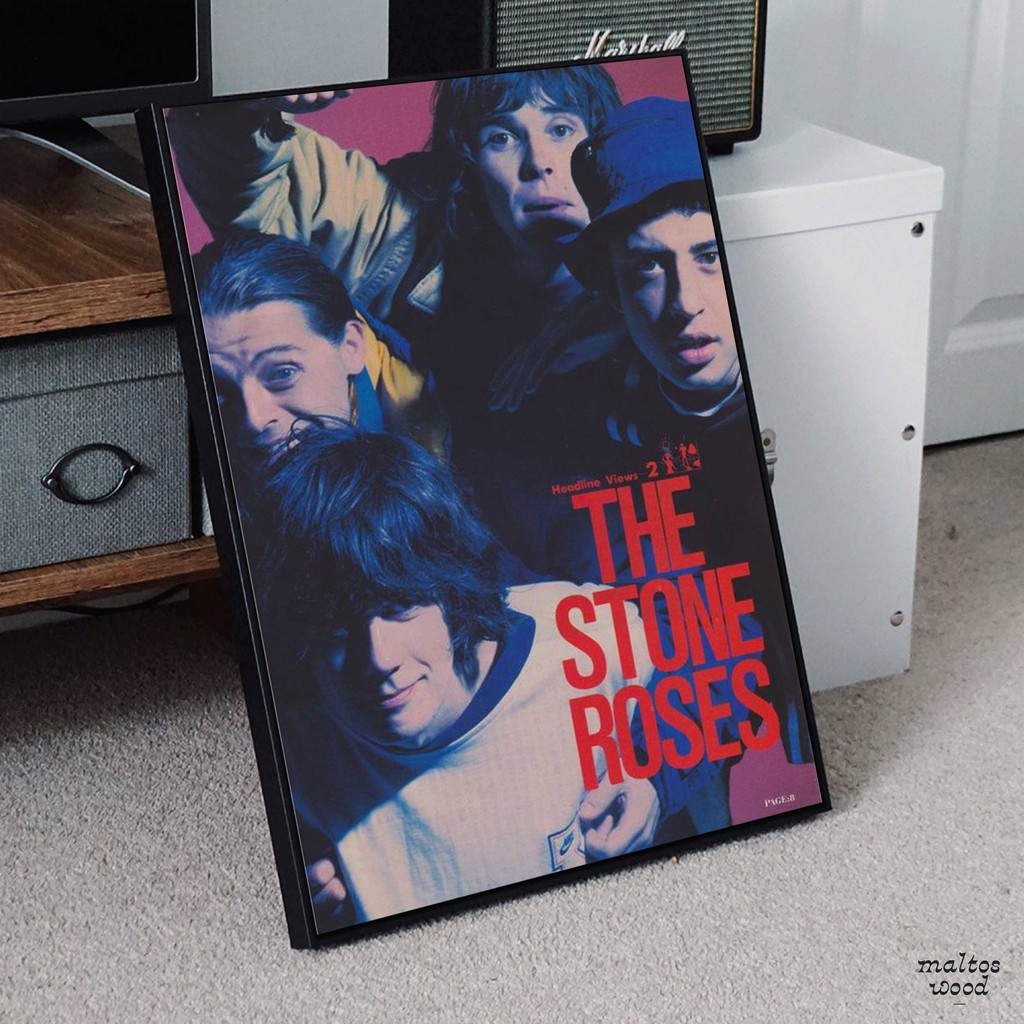 Poster The Stone Roses (Headline View) + Frame