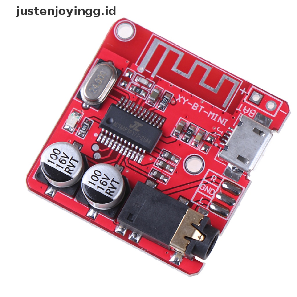 Modul decoder mp3 wireless bluetooth Dengan Kartu tf 3.7-5v