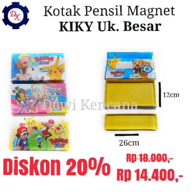 

Kotak Pensil Besar Original by KIKY ST046