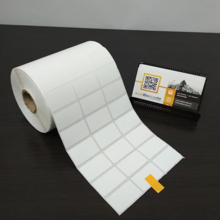 

LABEL PRINTER BARCODE 33X19MM - 33X19 MM - 3 LINE SEMICOATED ISI 5000