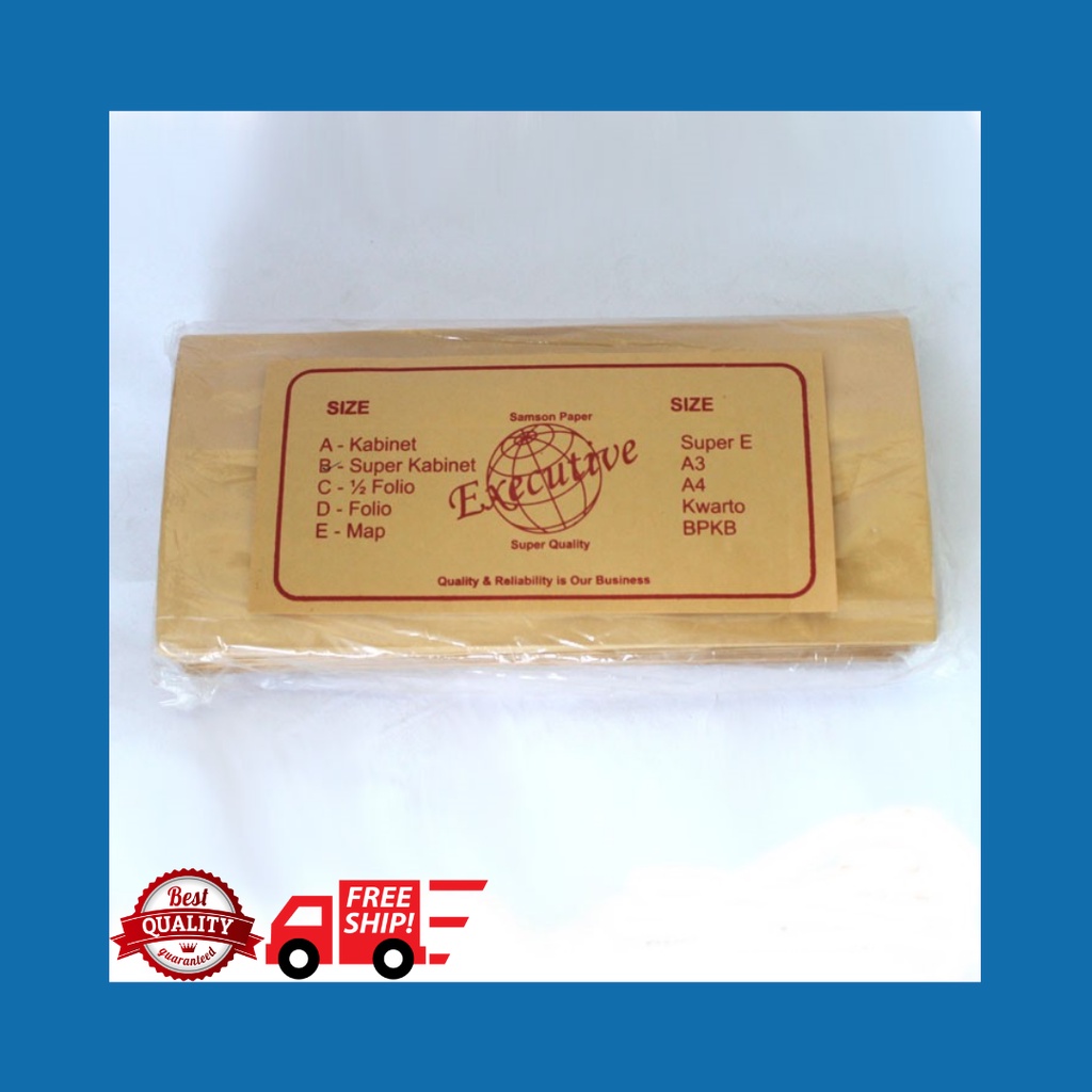 

AMPLOP COKLAT EXECUTIVE SUPER KABINET
