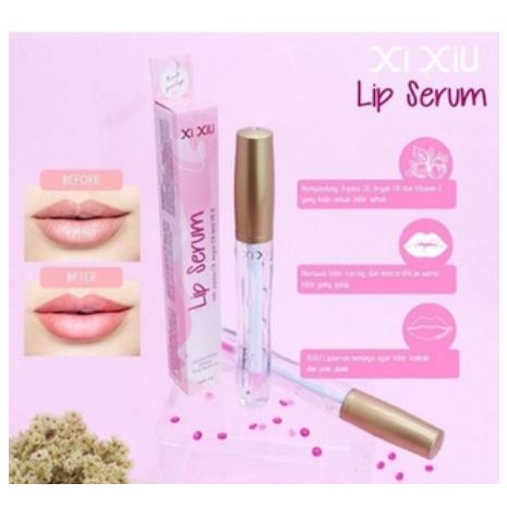 ^ KYRA ^ Xi Xiu Lip Serum With Jojoba Argan Oil dan Vitamin E Serum Bibir Xixiu Lipstik - Netto 3 gr