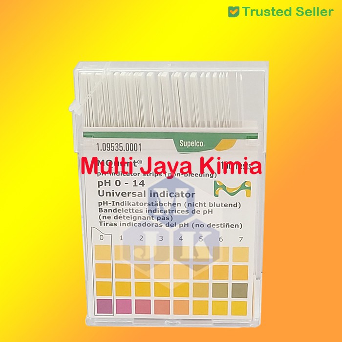 Premium Merck Universal pH Paper / Kertas pH / pH Indikator / Kertas Lakmus