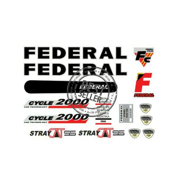 B 3 stiker transparan sepeda federal street cat wild cat city cat pussy cat Alley cat lady cat stray