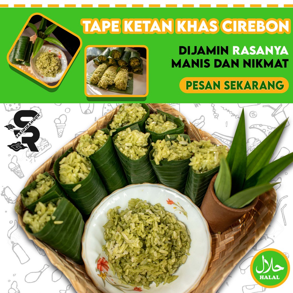 

Tape Ketan Khas Cirebon / Oleh-oleh Cirebon 25pcs