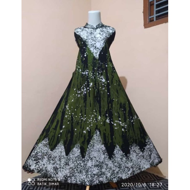 Gamis Twill Ori Khusus Warna Hijau