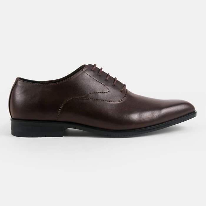 Sepatu Pria Oxford Allure Classic Brown Heiden Shoes