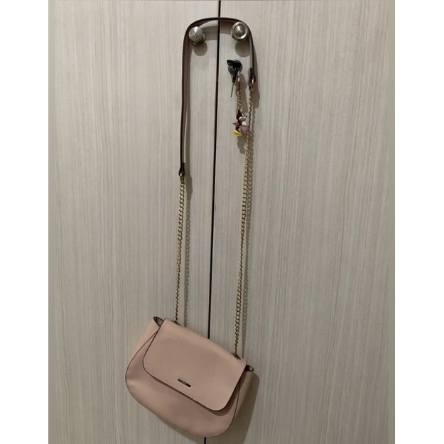 Bershka Pink Sling Bag Preloved