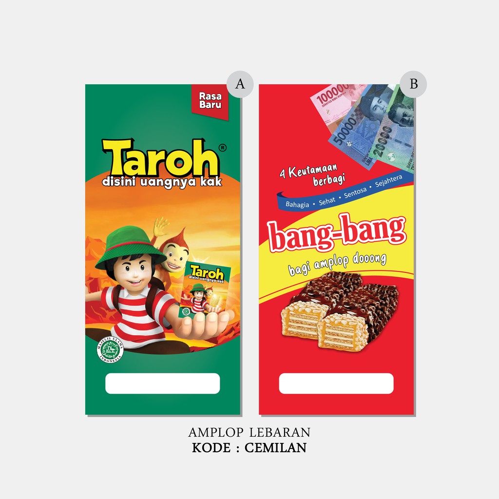 

AMPLOP LEBARAN IDUL FITRI | CEMILAN AB SET Isi 8pcs