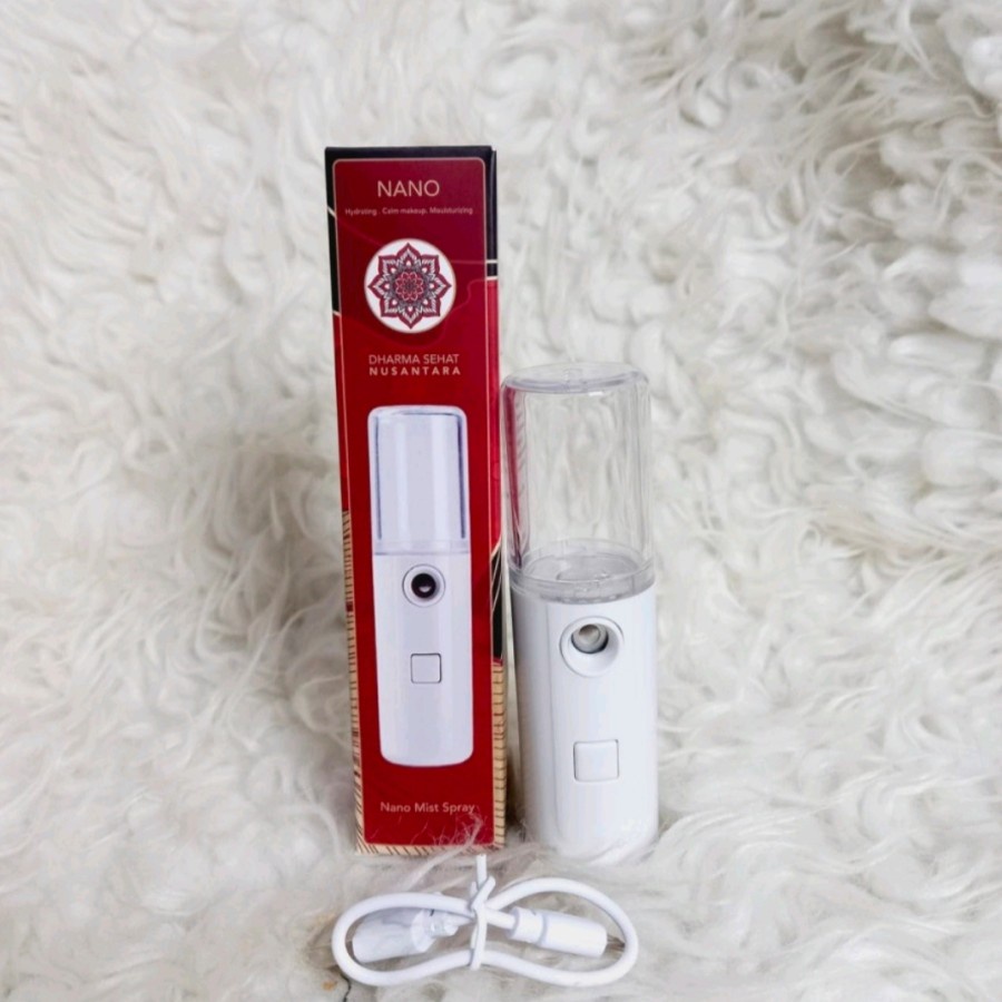 Nano Spray Perawatan Wajah Mini Portable USB Mist Sprayer Pelembab