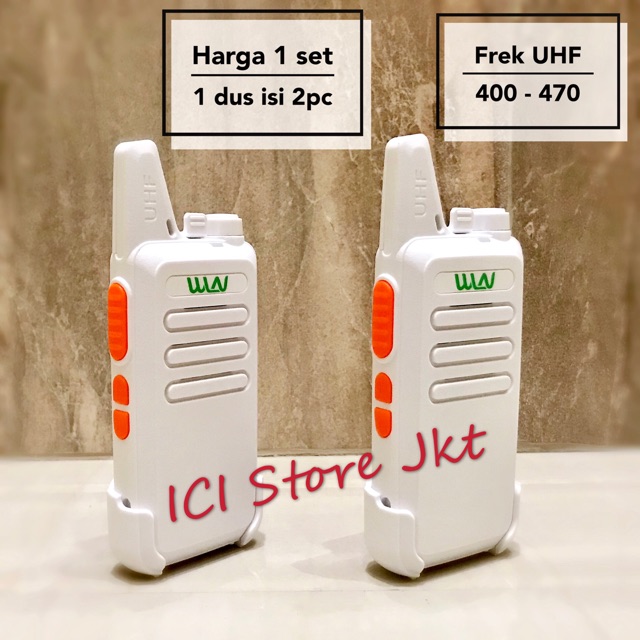 Radio HT Wlan / Wln putih original