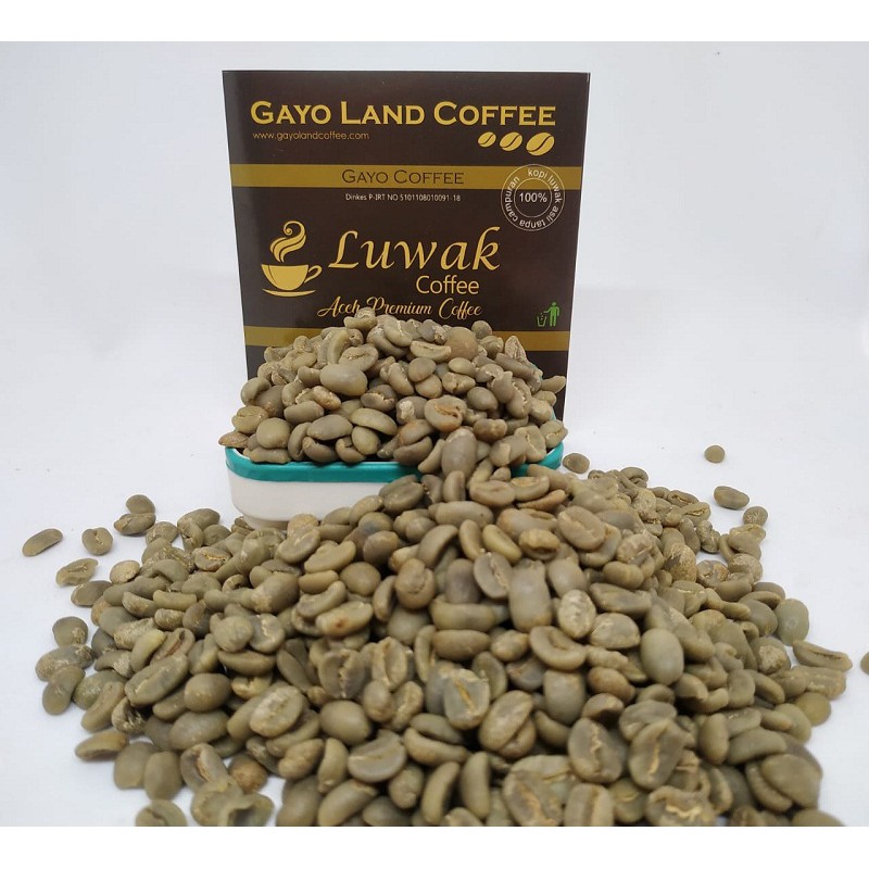 

Green Been Kopi Luwak Liar Aceh Gayo 1000 Gr