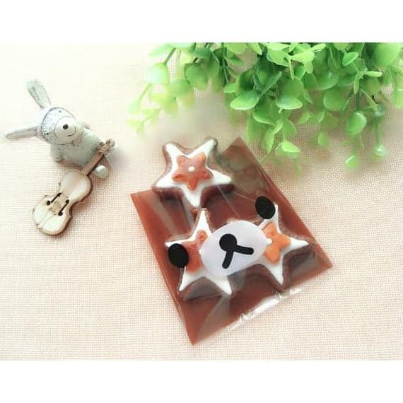 PLASTIK KEMASAN COOKIES LUCU MOTIF BONEKA / KANTONG BUNGKUS KUE
