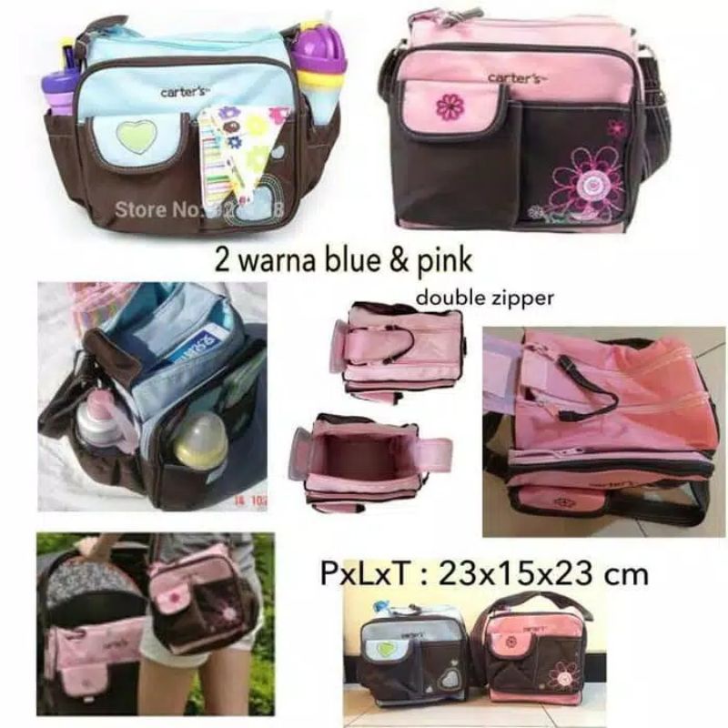 Tas perlengkapan bayi  / baby diaper bag mini  / tas popok susu