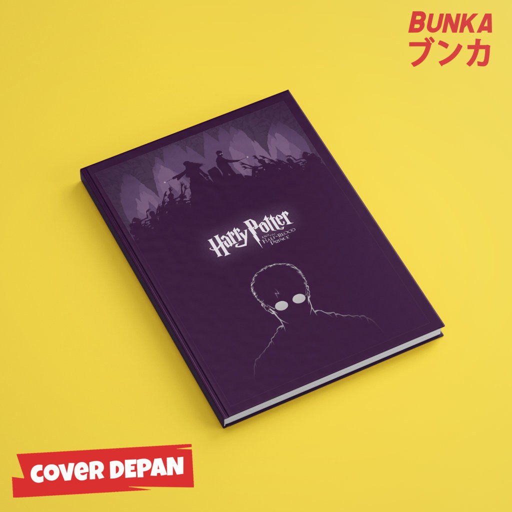

Notebook Harry Potter Scene and The Half Blood Prince Hardcover A5 Buku Tulis Catatan Note Agenda