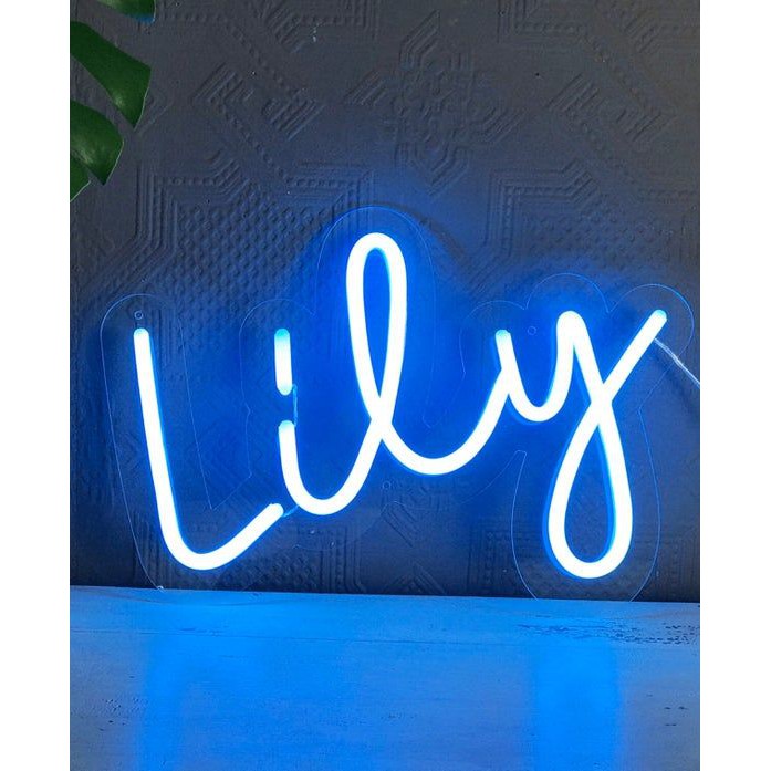 Lampu Neon LED Acrylic - Hiasan Dinding Nama Hiasan Kamar Cafe Toko Perlengkapan Kamar LED